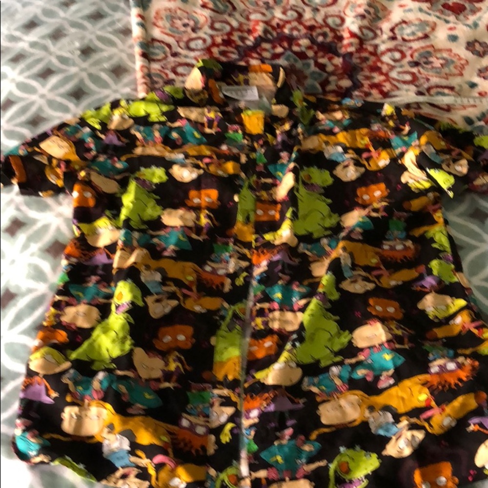 Nickelodeon Rugrats buttoned top